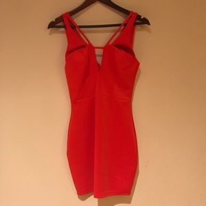 Red Club Dress